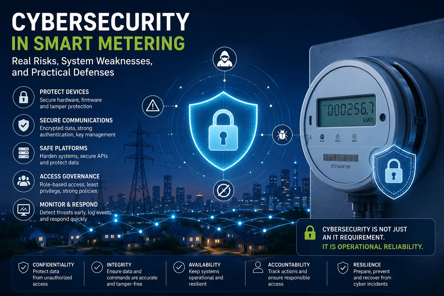 Cybersecurity in Smart Metering Real Risks System Weaknesses and Practical Defenses
