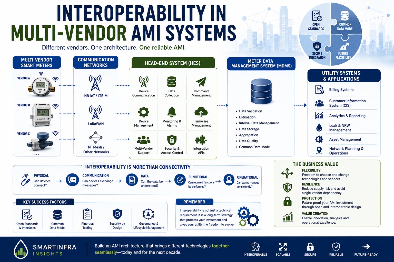 Interoperability in Multi Vendor AMI Systems