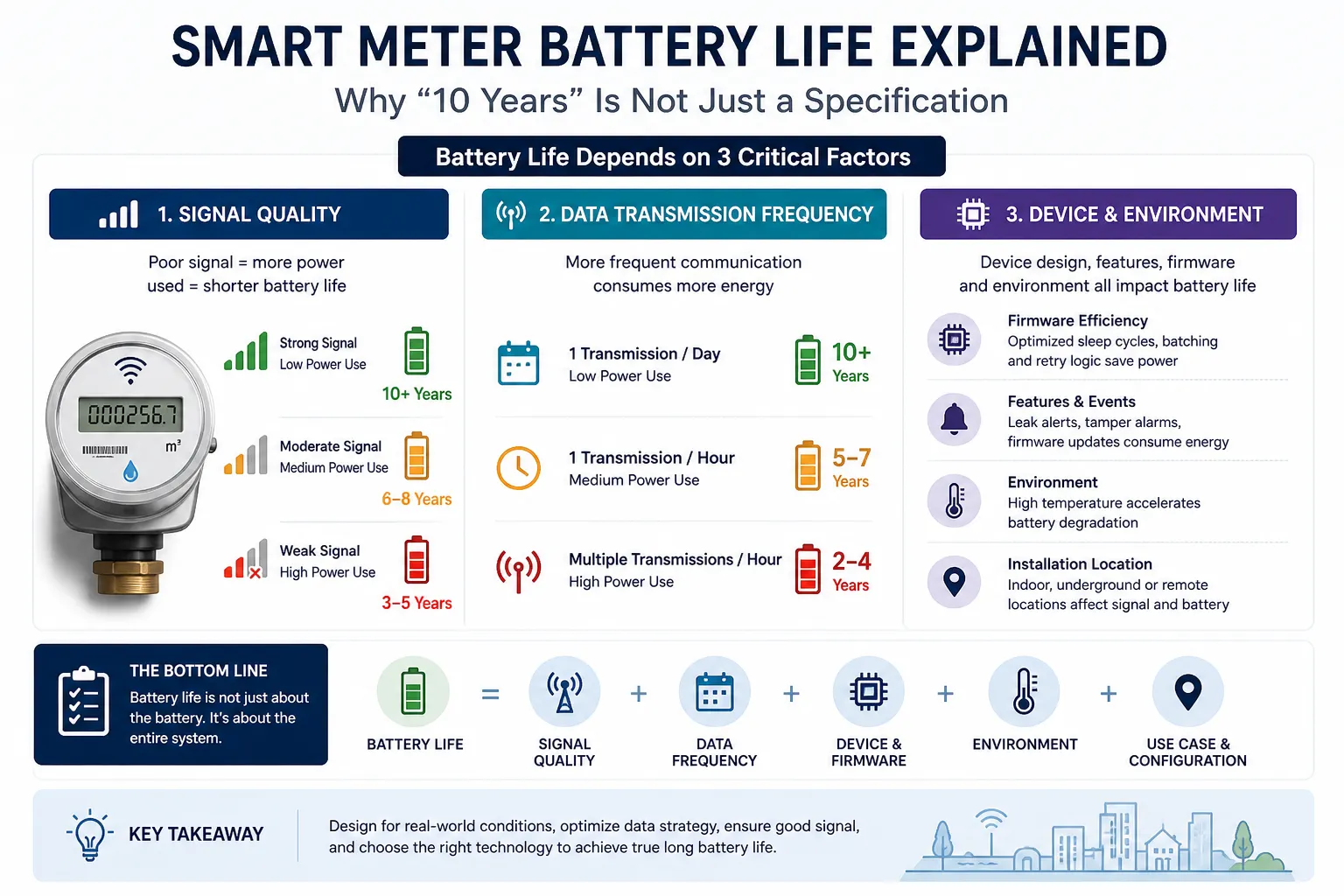 Smart Meter Battery Life Explained Why 10 Years Is Not Just a Specification