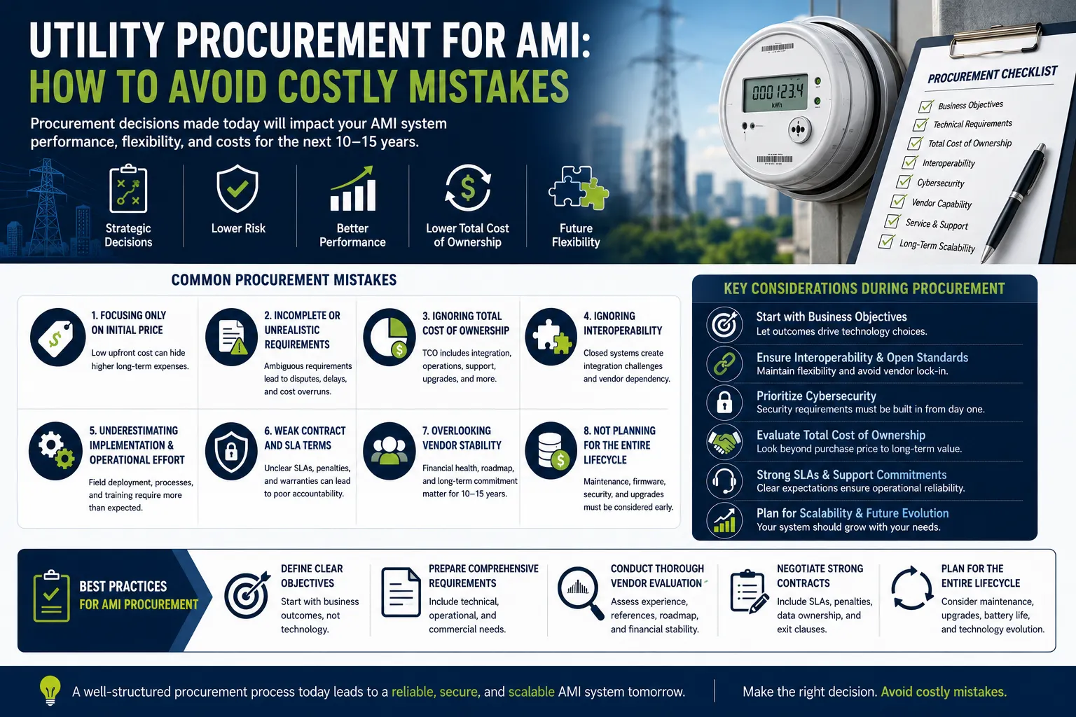 Utility Procurement for AMI How to Avoid Costly Mistakes