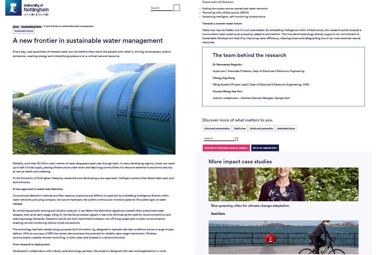 University of Nottingham Malaysia Feature